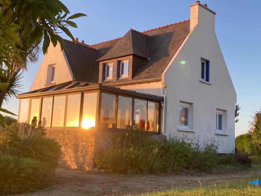 Kermartin - Maison De Famille Avec Vue Sur La Baie De Morlaix Plouézocʼh Εξωτερικό φωτογραφία