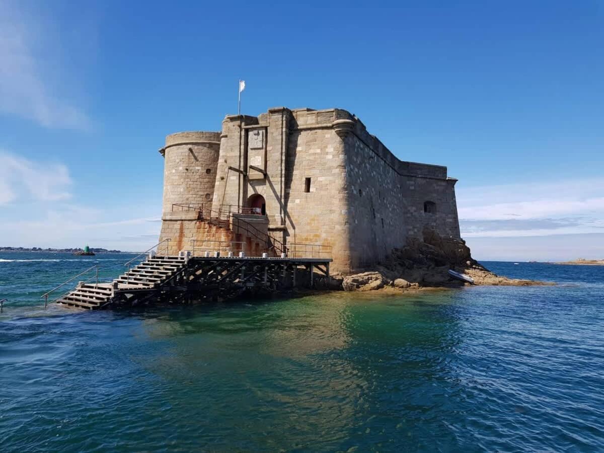 Kermartin - Maison De Famille Avec Vue Sur La Baie De Morlaix Plouézocʼh Εξωτερικό φωτογραφία