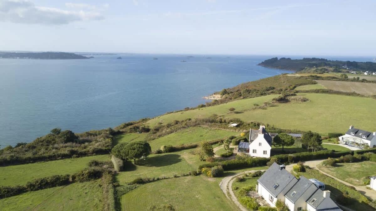Kermartin - Maison De Famille Avec Vue Sur La Baie De Morlaix Plouézocʼh Εξωτερικό φωτογραφία
