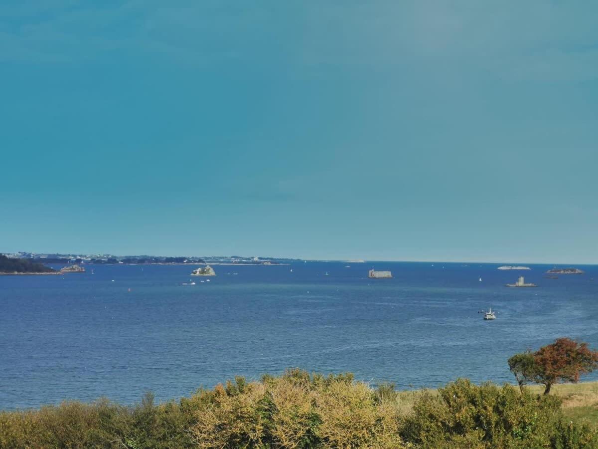 Kermartin - Maison De Famille Avec Vue Sur La Baie De Morlaix Plouézocʼh Εξωτερικό φωτογραφία