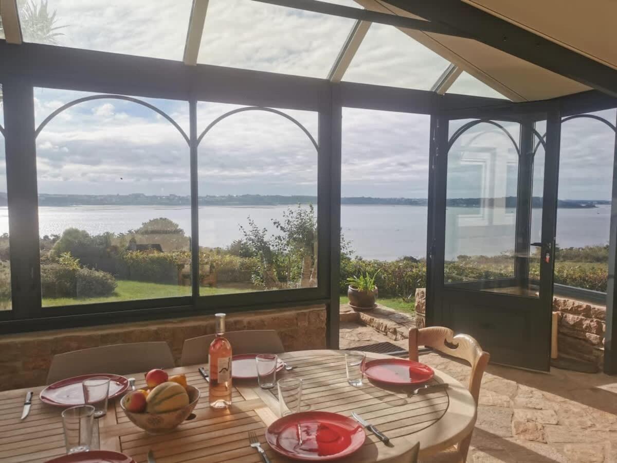Kermartin - Maison De Famille Avec Vue Sur La Baie De Morlaix Plouézocʼh Εξωτερικό φωτογραφία