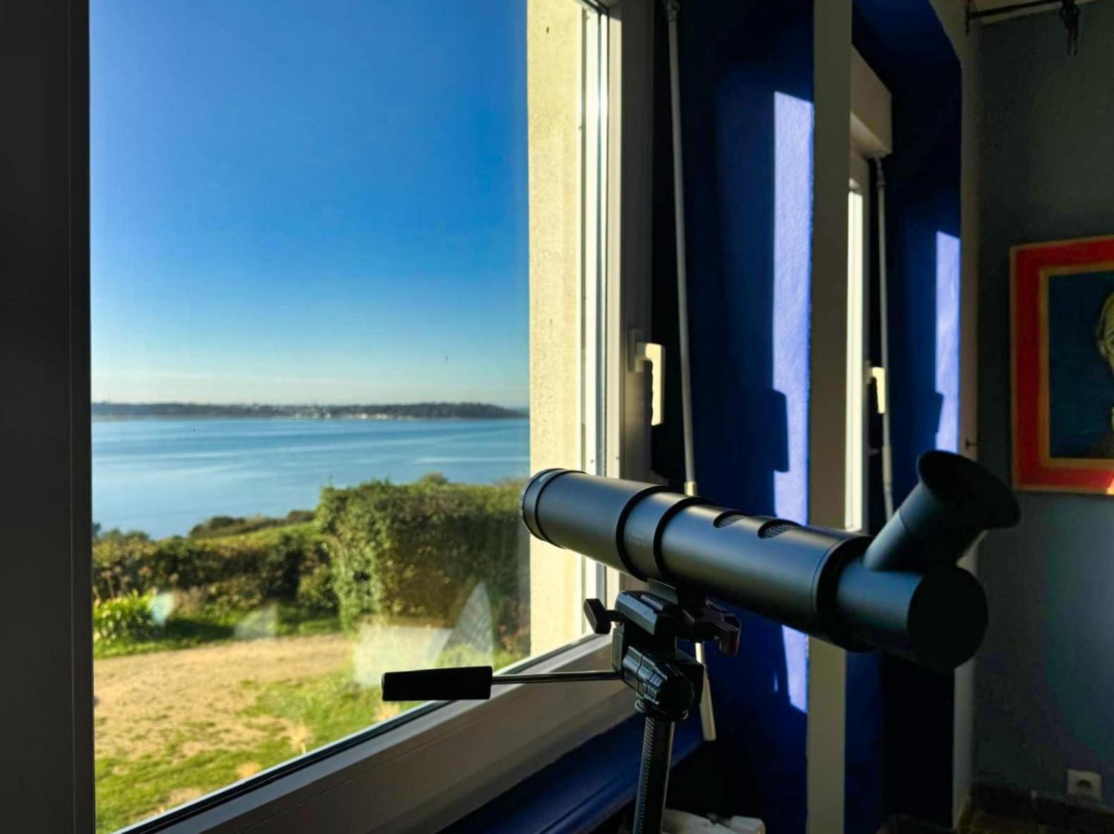 Kermartin - Maison De Famille Avec Vue Sur La Baie De Morlaix Plouézocʼh Εξωτερικό φωτογραφία